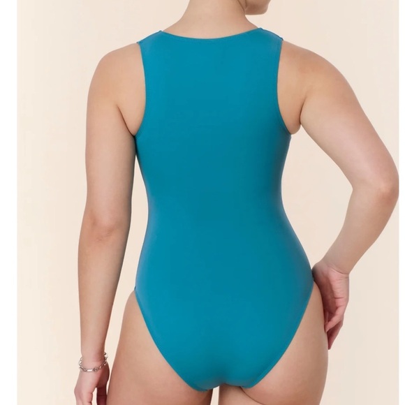 Andie The Malibu One Piece Swimsuit Baltic size M NWT - Picture 2 of 7